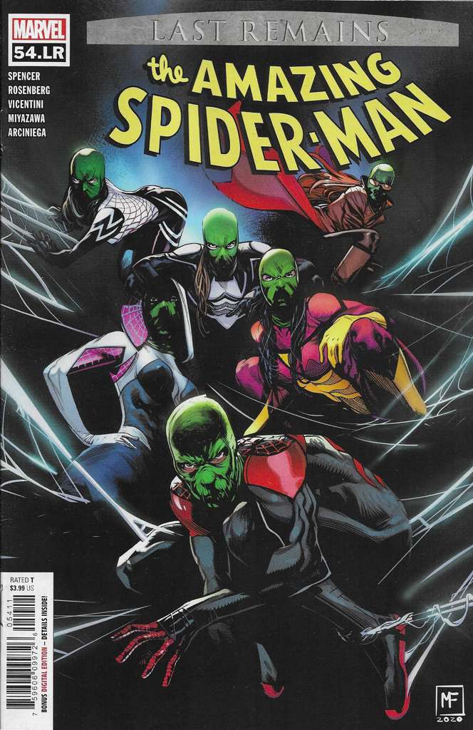 Amazing Spider-Man, The (5th Series) #54.1 (VF-NM), Comic Book, buy comic books online, online comic book store canada, sell comic books, online, comic websites, comic store, vintige comic books, comic book store guelph, comic book store, Long Box Silver's Comics