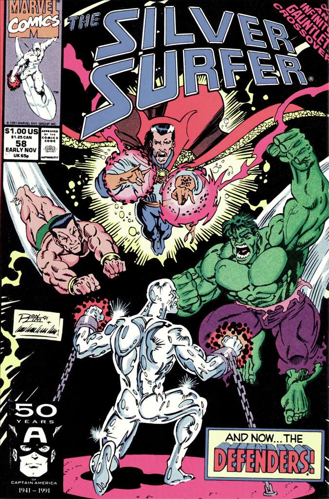 Silver Surfer, The (Vol. 3) #58 (VF), Comic Book, Back Issue, buy comic books online, online comic book store canada, sell comic books, online, comic websites, comic store, vintige comic books, comic book store guelph, comic book store, comic book store near me, Long Box Silver's Comics