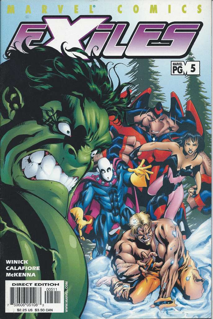 Exiles (Marvel) #5 (VF-NM), Comic Book, Back Issue, buy comic books online, online comic book store canada, sell comic books, online, comic websites, comic store, vintige comic books, comic book store guelph, comic book store, comic book store near me, Long Box Silver's Comics