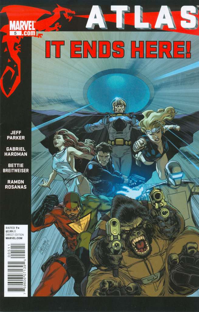 Atlas (Marvel)(Full mini-series set #1-5) #1-5 (VF-NM)