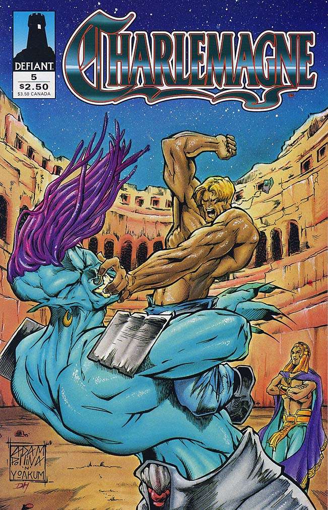 Charlemagne #5, Comic Book, Back Issue, buy comic books online, order comics online, marvel comics, sell comic books, online, comic websites, comic store, vintige comic books, comic book store guelph, comic book store, comic book store near me, Long Box Silver's Comic Book Store