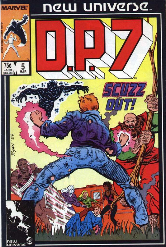 D.P.7 #5, Comic Book, Back Issue, buy comic books online, order comics online, marvel comics, sell comic books, online, comic websites, comic store,  vintige comic books, comic book store guelph, comic book store, comic book store near me, Long Box Silver's Comic Book Store