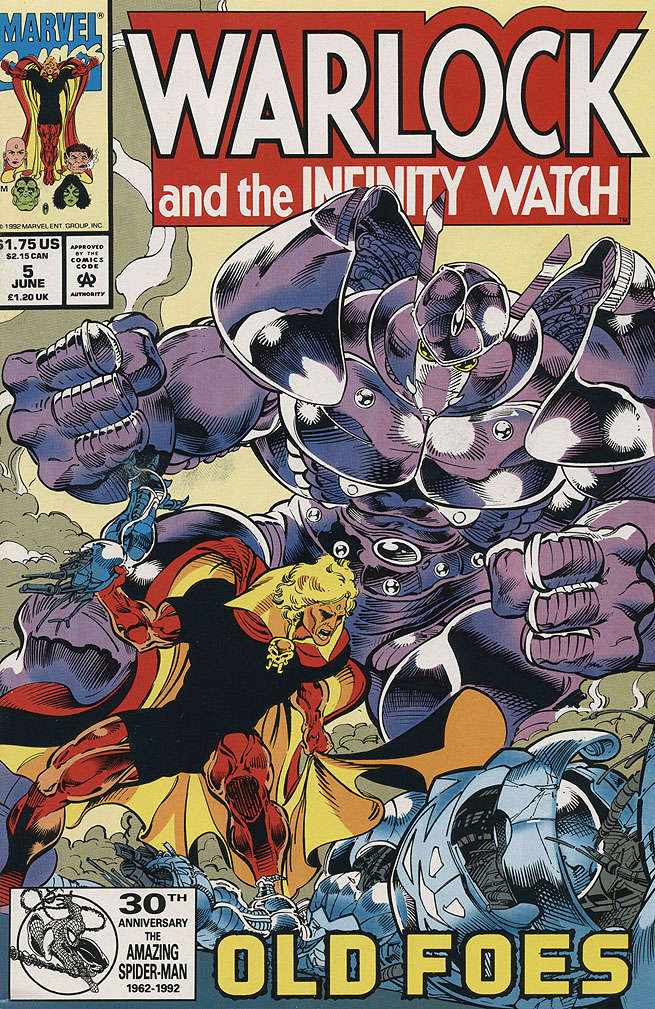 Warlock and the Infinity Watch #5 (VF-NM), Comic Book, Back Issue, buy comic books online, online comic book store canada, sell comic books, online, comic websites, comic store, vintige comic books, comic book store guelph, comic book store, comic book store near me, Long Box Silver's Comics