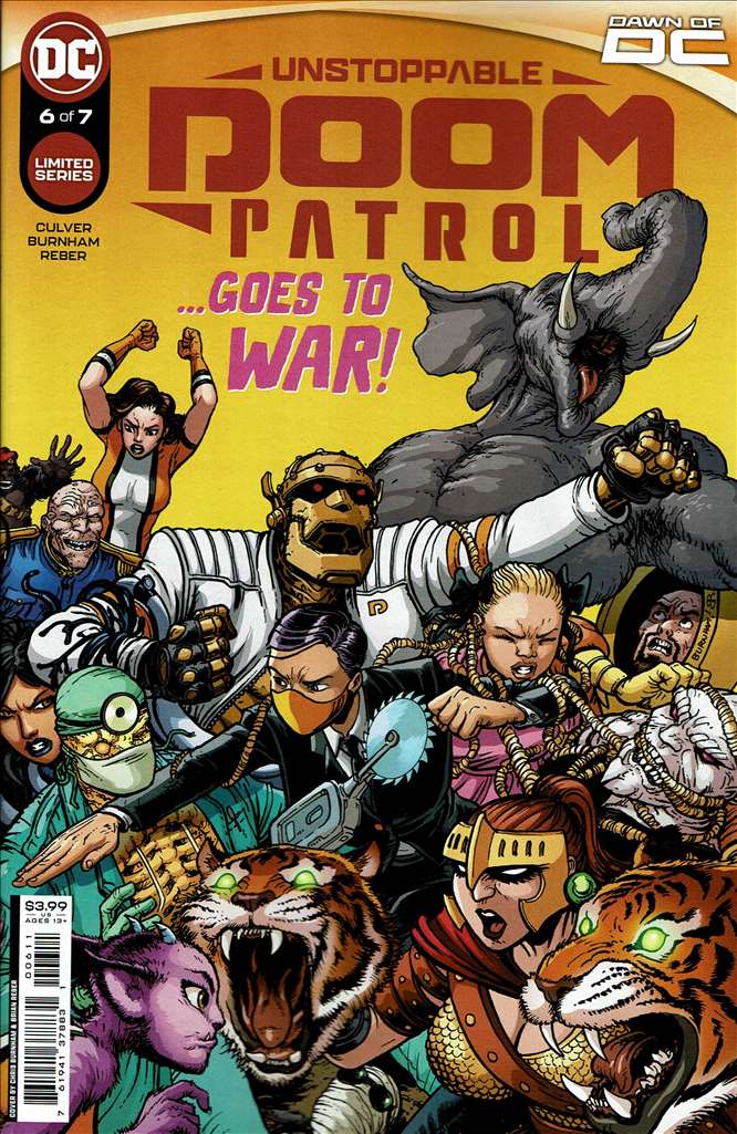 Unstoppable Doom Patrol #6/A, Comic Book, Back Issue, buy comic books online, order comics online, marvel comics, sell comic books, online, comic websites, comic store,  vintige comic books, comic book store guelph, comic book store, comic book store near me, Long Box Silver's Comic Book Store