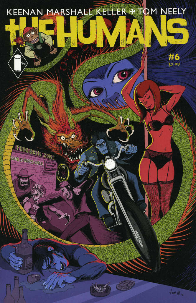 Humans, The #6 Very Fine to Near Mint, Comic Book, Back Issue, buy comic books online, online comic book store canada, sell comic books, online, comic websites, comic store,  vintige comic books, comic book store guelph, comic book store, comic book store near me, Long Box Silver's Comics