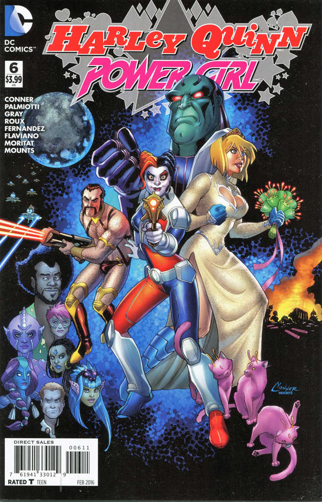 Harley Quinn and Power Girl #6 (VF-NM), Comic Book, Back Issue, buy comic books online, online comic book store canada, sell comic books, online, comic websites, comic store, vintige comic books, comic book store guelph, comic book store, comic book store near me, Long Box Silver's Comics