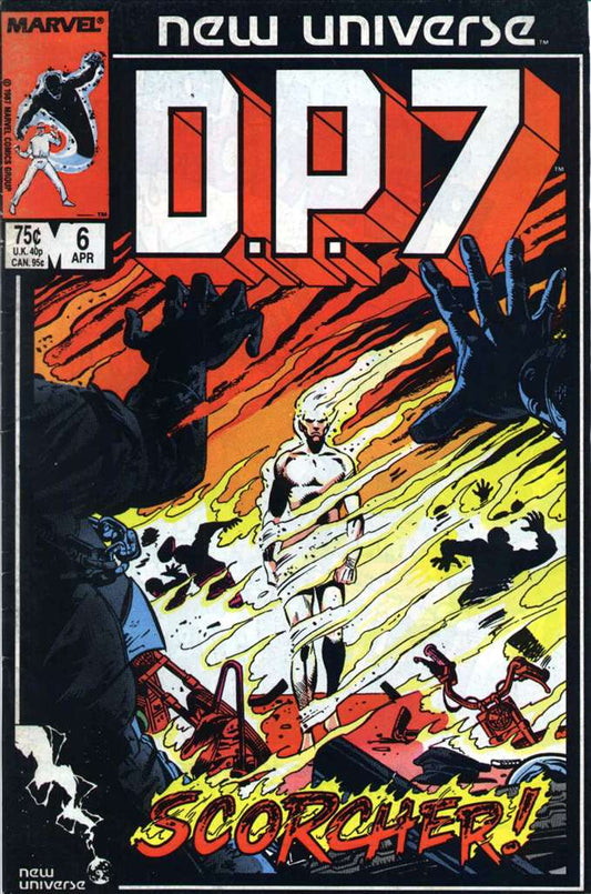 D.P.7 #6, Comic Book, Back Issue, buy comic books online, order comics online, marvel comics, sell comic books, online, comic websites, comic store,  vintige comic books, comic book store guelph, comic book store, comic book store near me, Long Box Silver's Comic Book Store