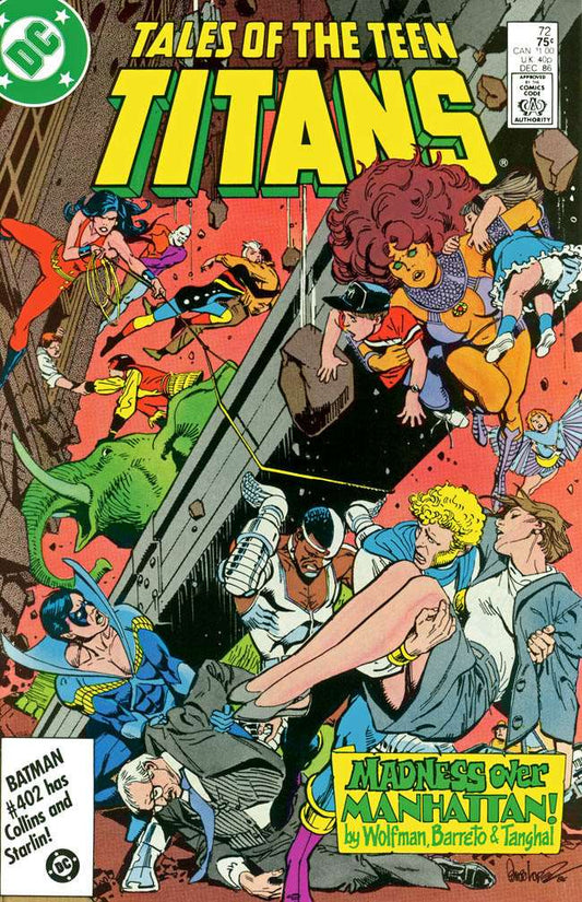 Tales of the Teen Titans #72, Comic Book, Back Issue, buy comic books online, order comics online, marvel comics, sell comic books, online, comic websites, comic store,  vintige comic books, comic book store guelph, comic book store, comic book store near me, Long Box Silver's Comic Book Store