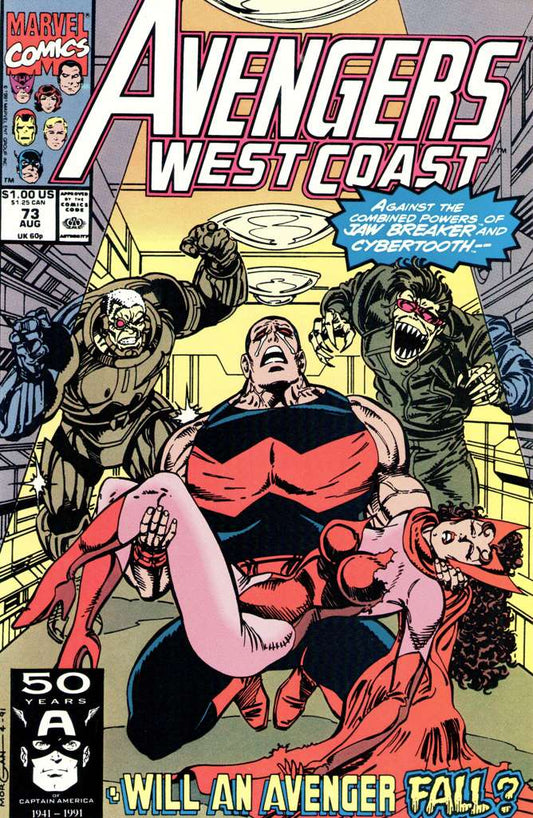 Avengers West Coast #73 (VF/NM), Comic Book, Back Issue, buy comic books online, order comics online, marvel comics, sell comic books, online, comic websites, comic store,  vintige comic books, comic book store guelph, comic book store, comic book store near me, Long Box Silver's Comic Book Store