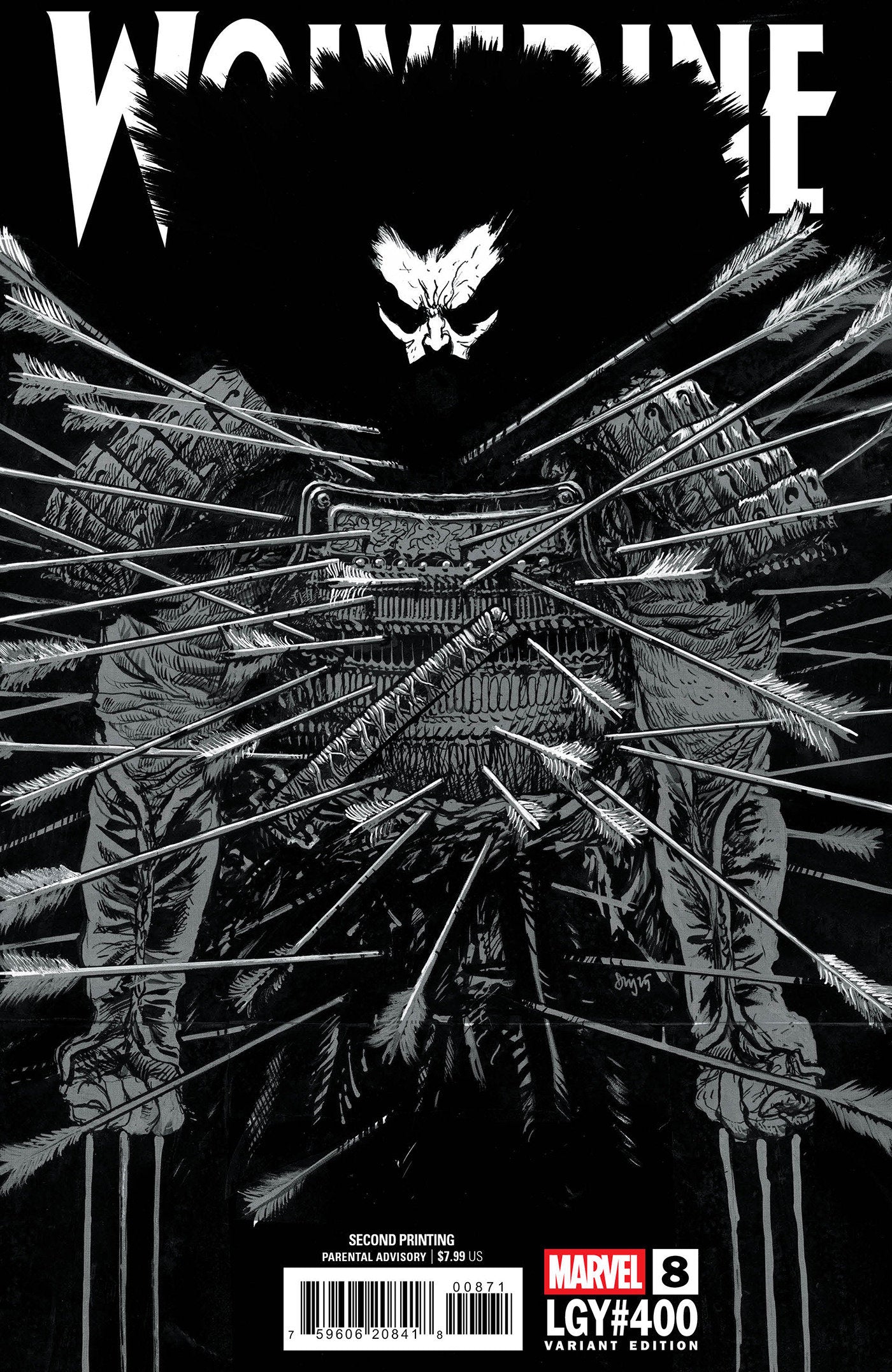 Wolverine #8 Daniel Warren Johnson 2nd Print Variant(VF/NM)