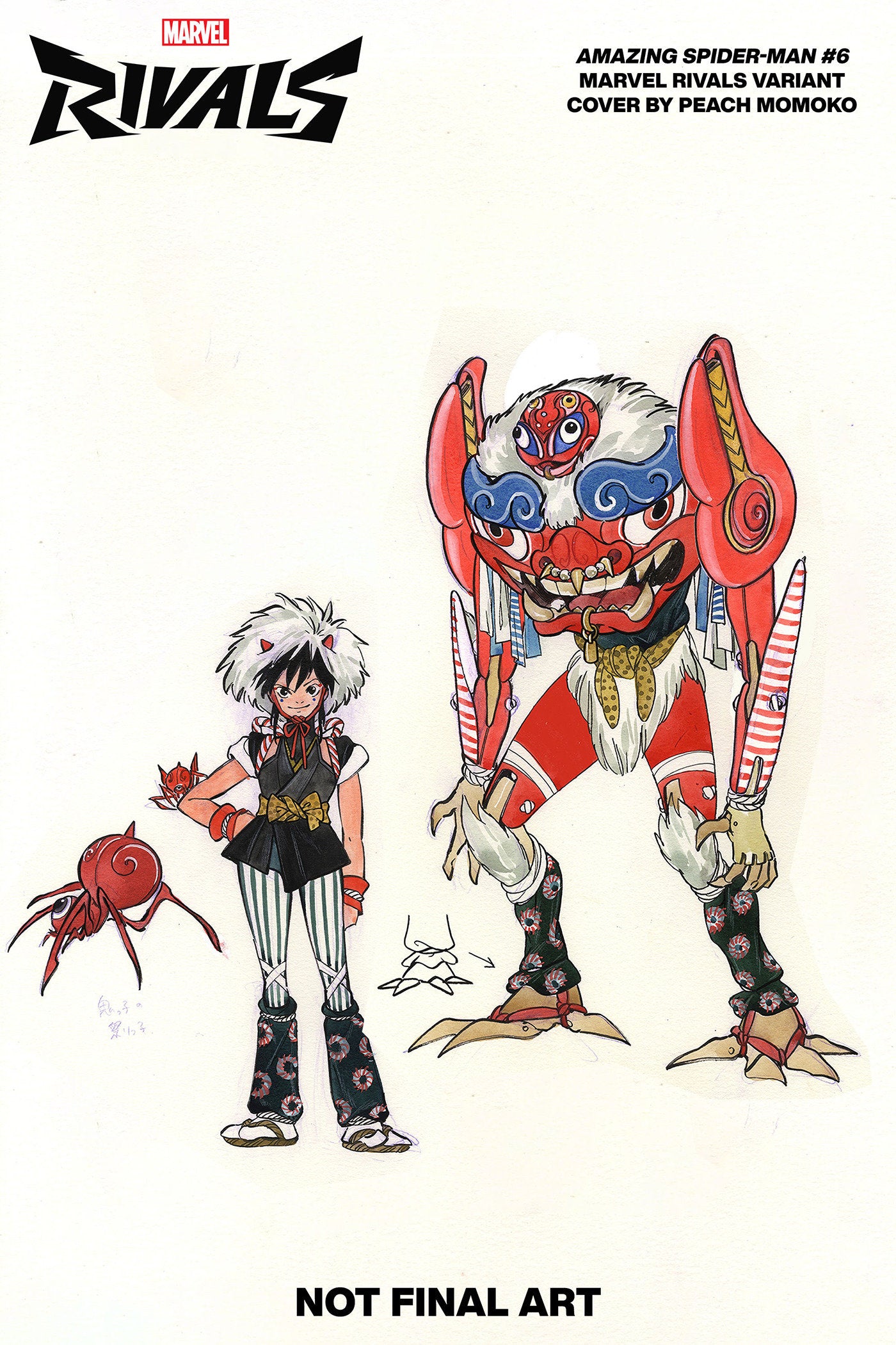 Amazing Spider-Man #6 Peach Momoko Marvel Rivals Variant (VF/NM)