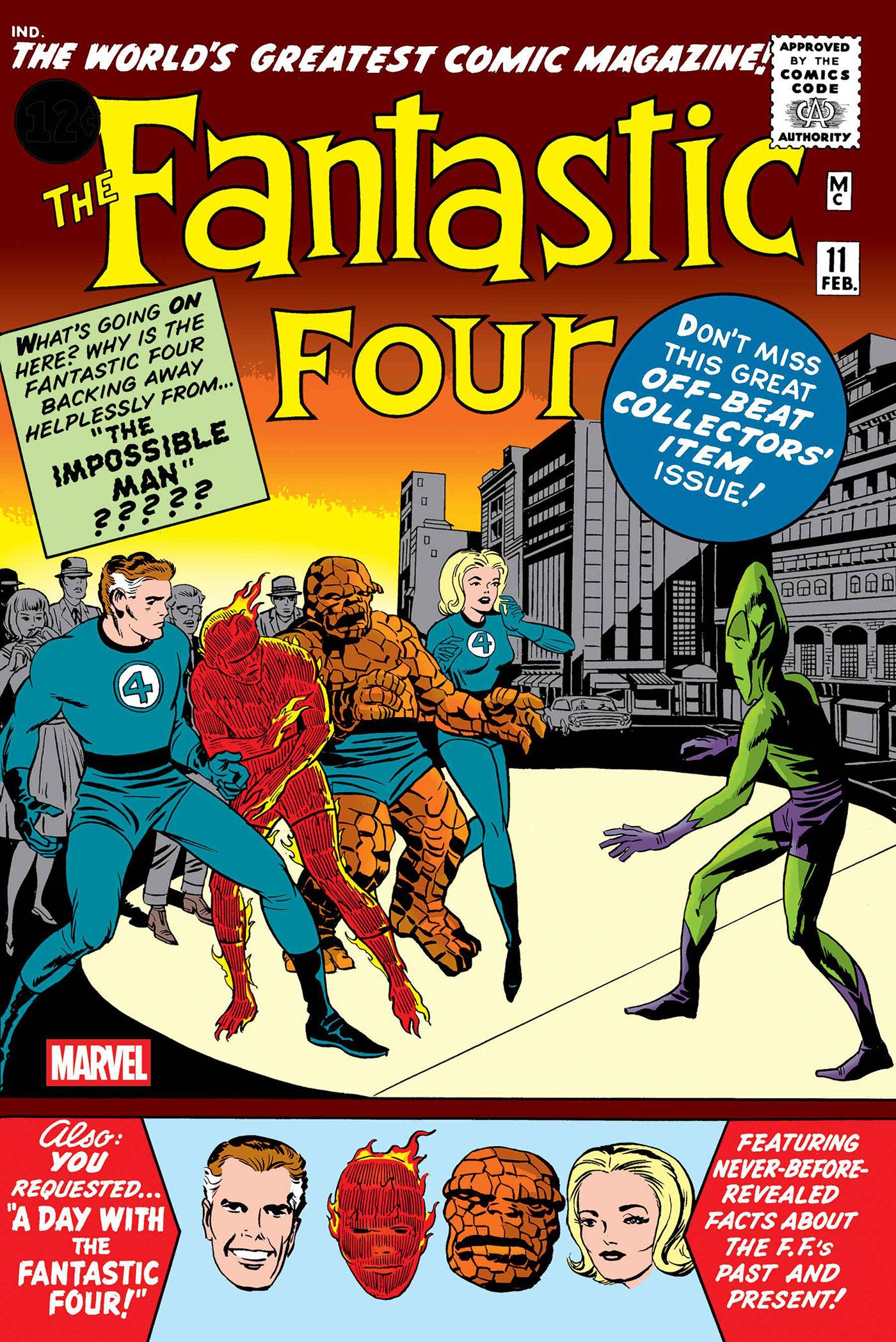 Fantastic Four #11 Facsimile Edition (VF/NM)