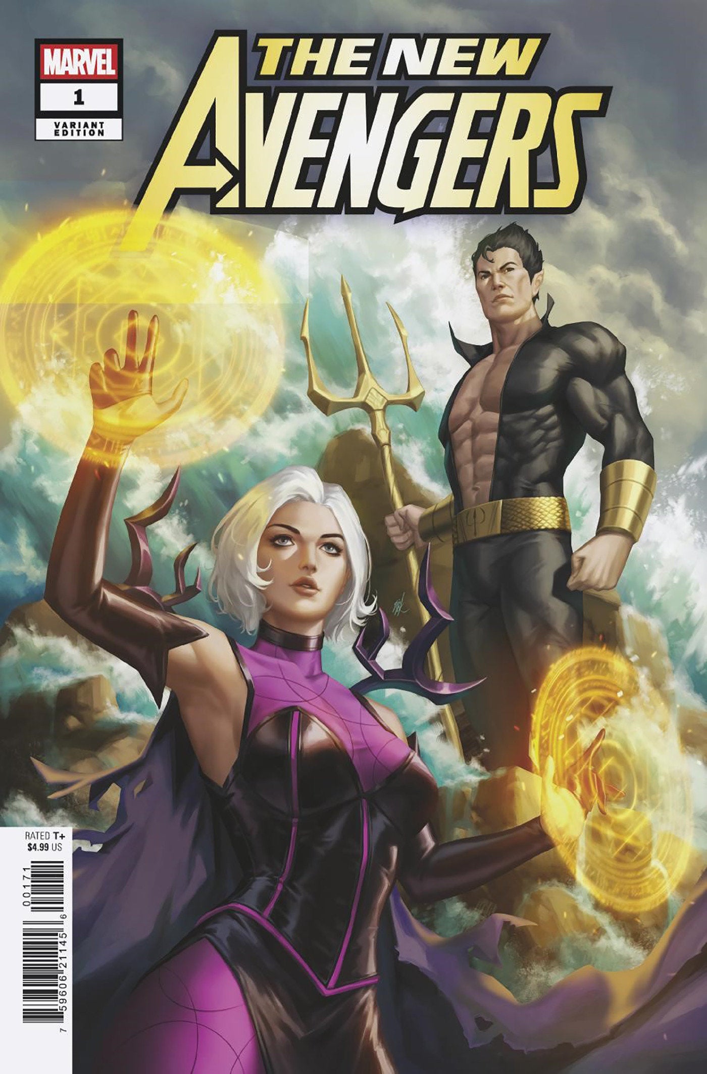 New Avengers #1 Ejikure Clea And Namor Variant C (VF/NM)
