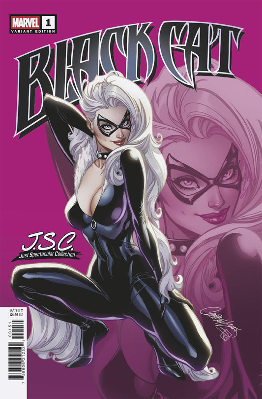 Black Cat #1 J. Scott Campbell Just Spectacular Collection Variant (VF/NM)