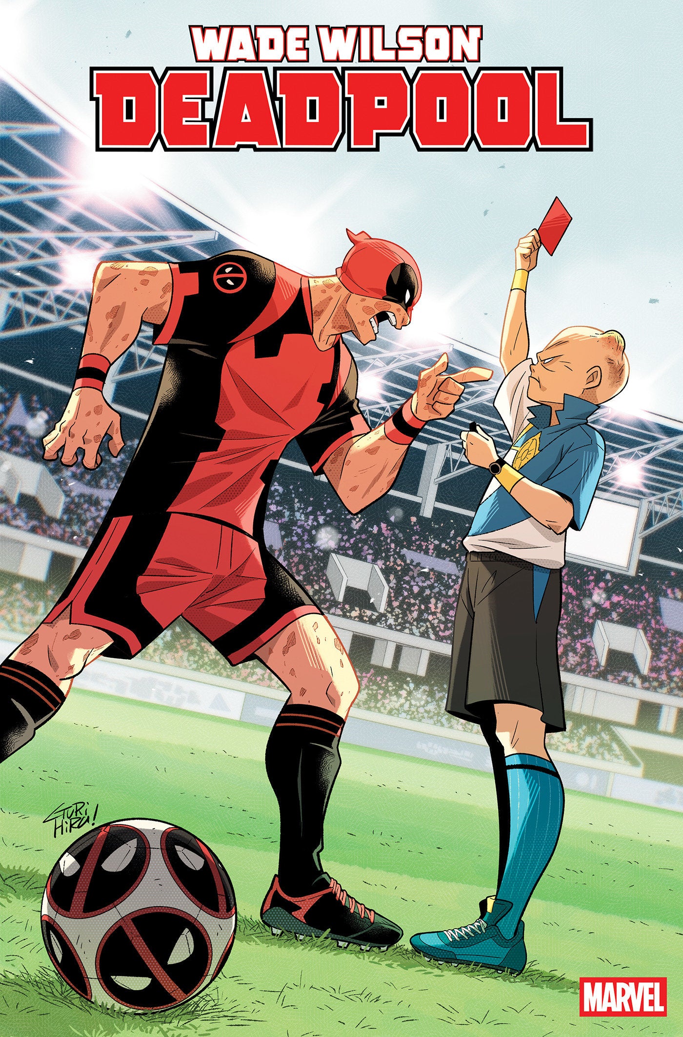 Wade Wilson: Deadpool #5 Gurihiru Marvel Soccer Variant (VF-NM)