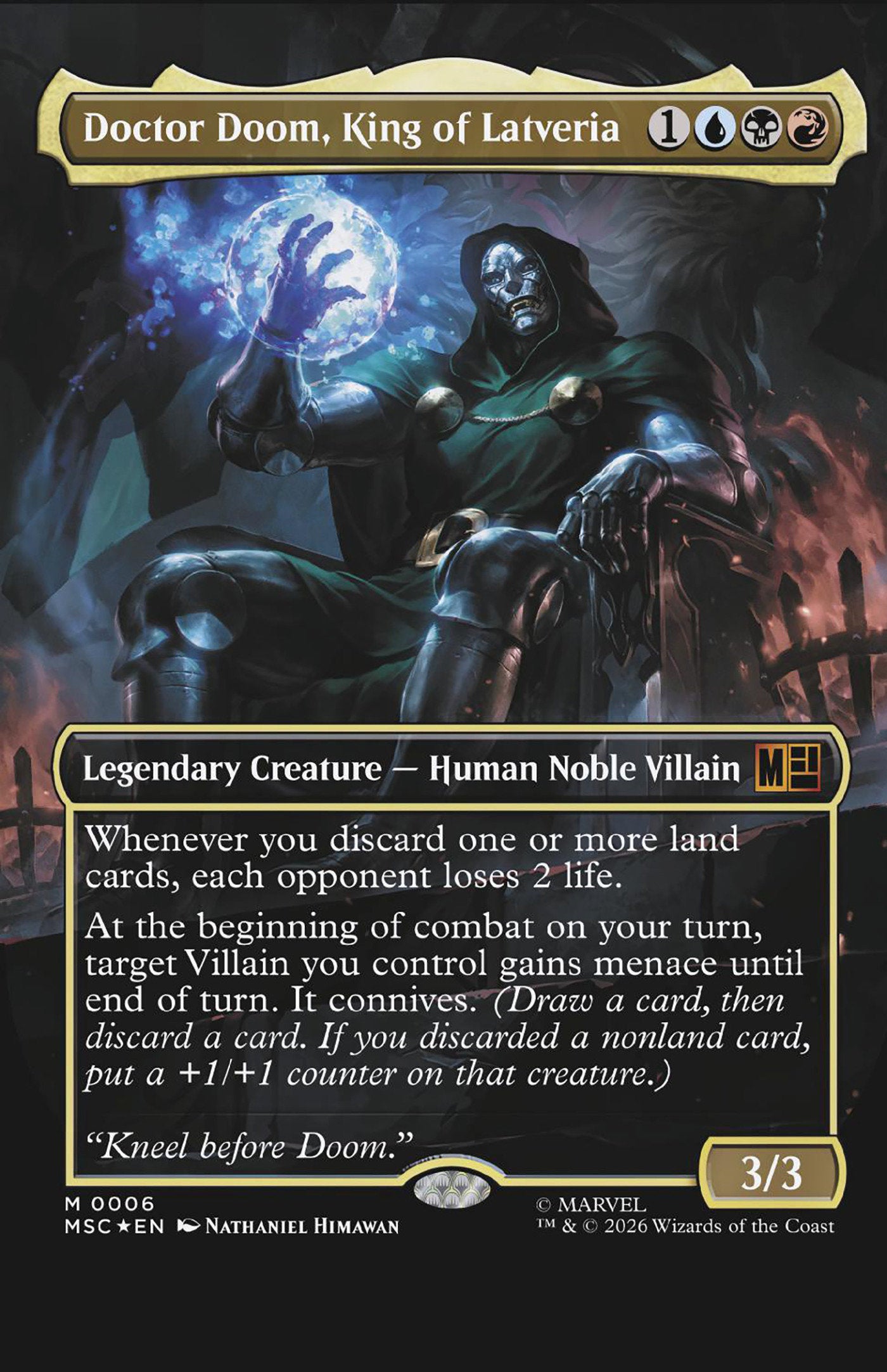 Doomquest #2 Classified Artist Magic: The Gathering Variant (VF/NM)