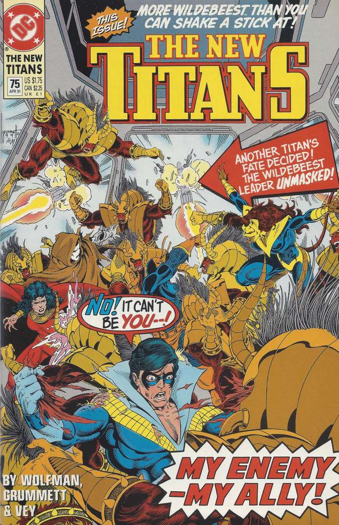 New Titans, The #75 (VF-NM), Comic Book, buy comic books online, online comic book store canada, sell comic books, online, comic websites, comic store, vintige comic books, comic book store guelph, comic book store, Long Box Silver's Comics