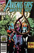 Avengers West Coast #76/NS (VG), Comic Book, Back Issue, buy comic books online, order comics online, marvel comics, sell comic books, online, comic websites, comic store,  vintige comic books, comic book store guelph, comic book store, comic book store near me, Long Box Silver's Comic Book Store