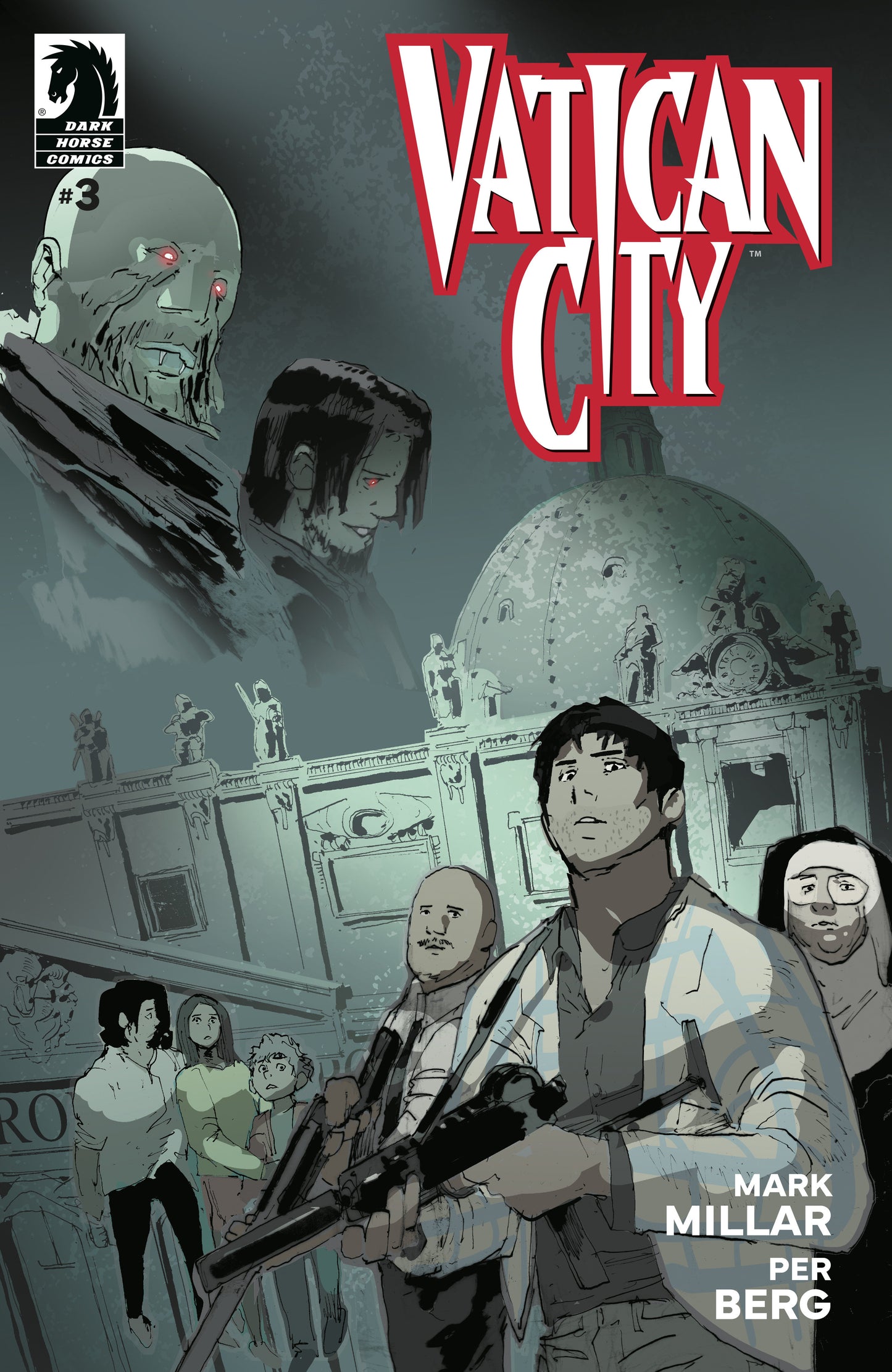 Vatican City #3 (Cover A) (Per Berg) (VF/NM)
