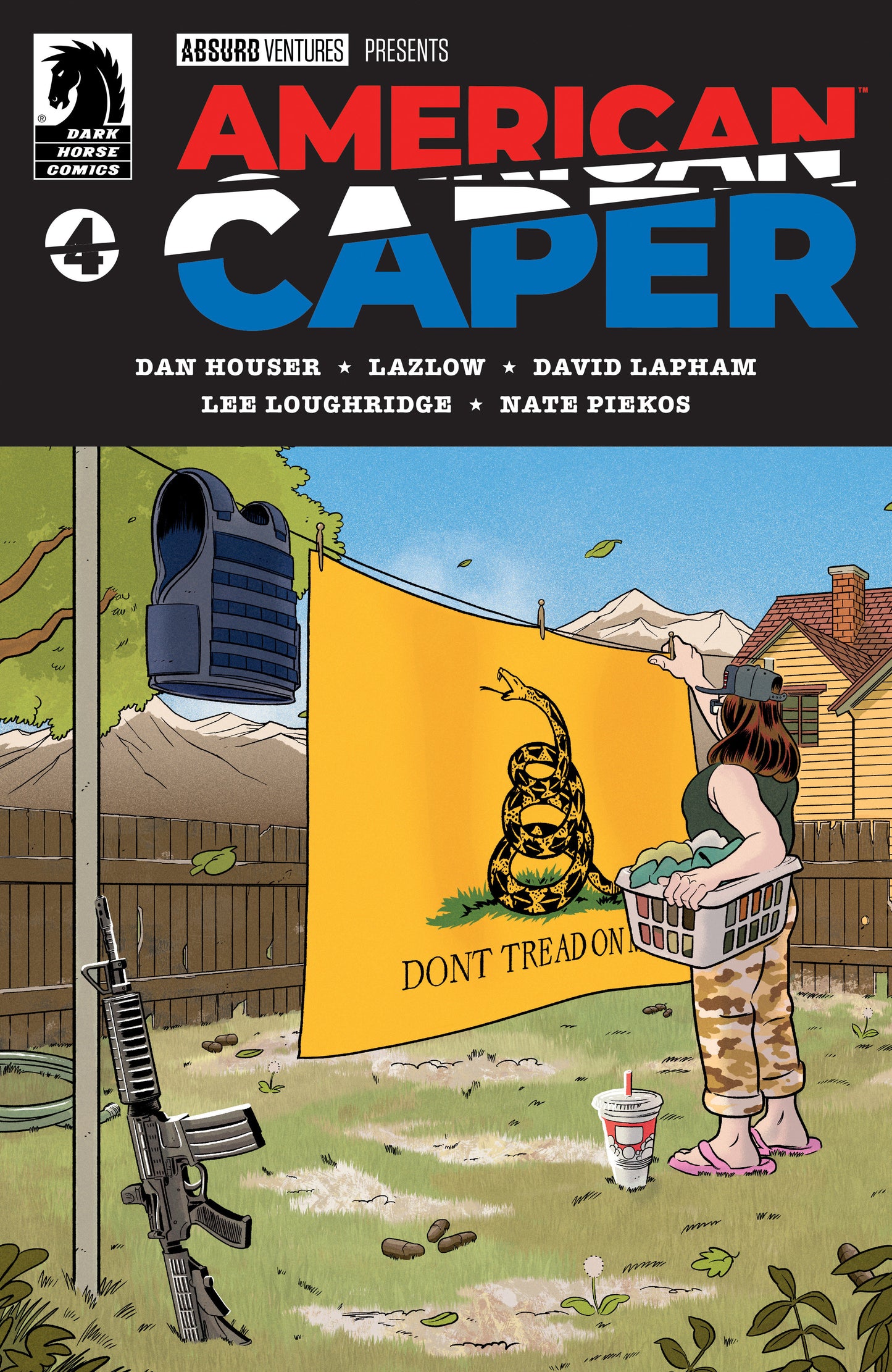 American Caper #4 (Cover A) (Tyler Boss)(VF/NM)