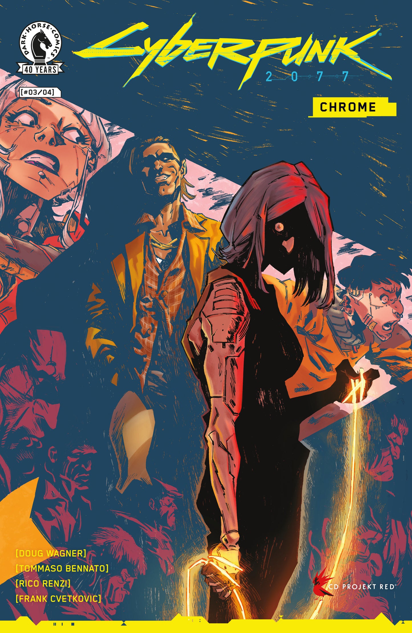 Cyberpunk 2077: Chrome #3 (Cover A) (Tommaso Bennato) (VF/NM)