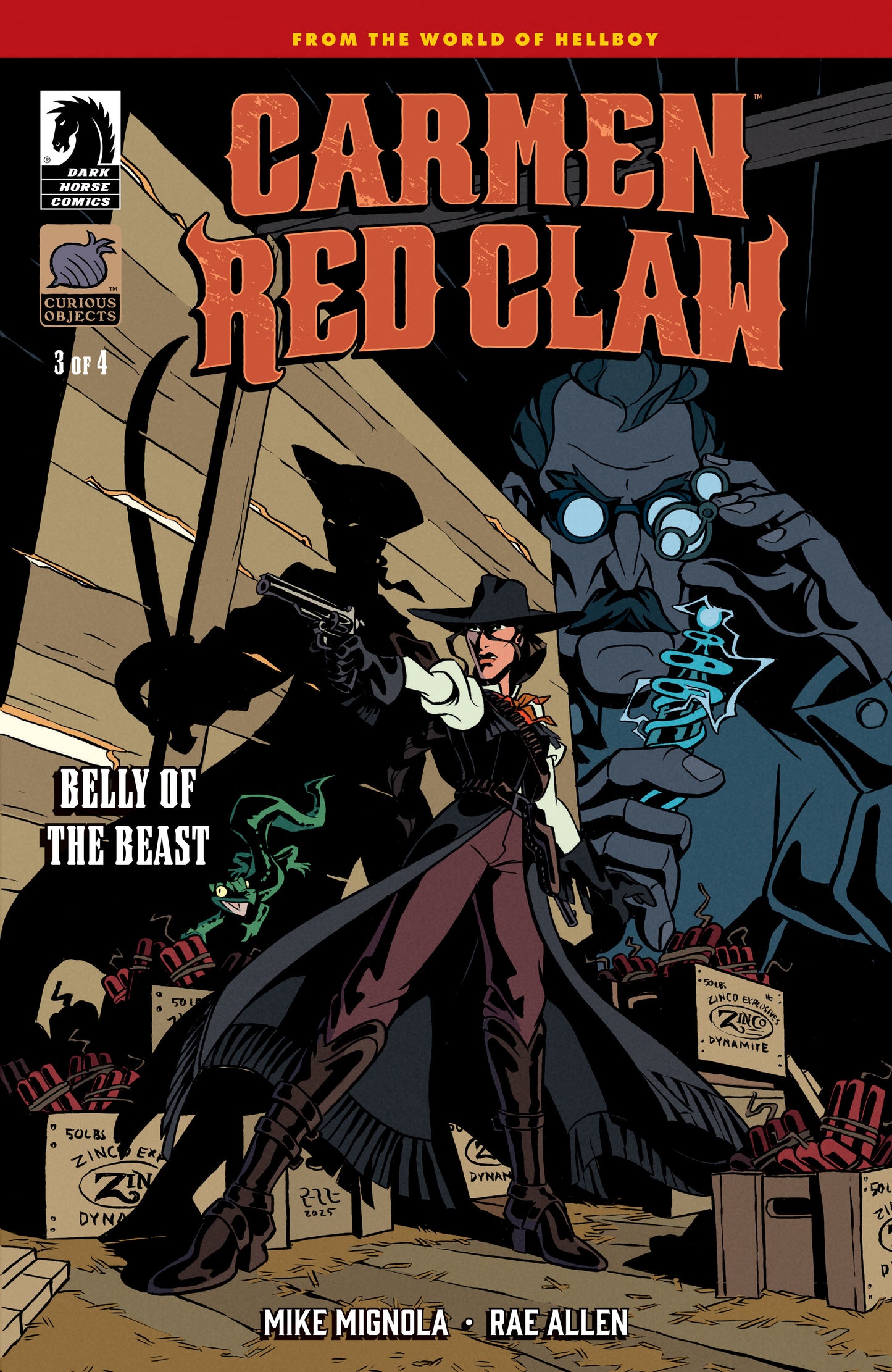 Carmen Red Claw: Belly Of The Beast #3 (Cover A) (Rae Allen) (VF/NM)