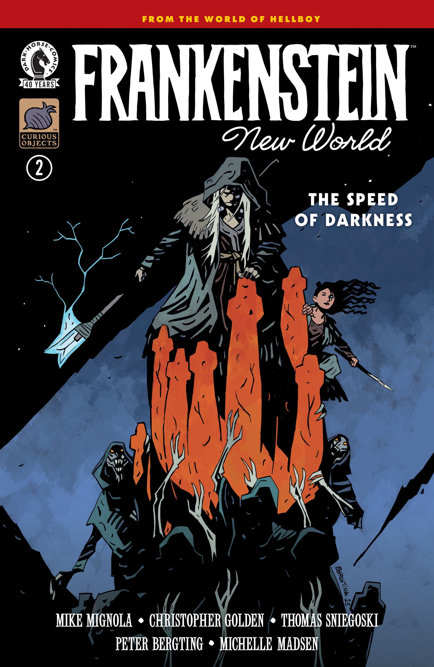 Frankenstein: New World The Speed Of Darkness #2 (Cover A) (Peter Bergting) (VF-NM)