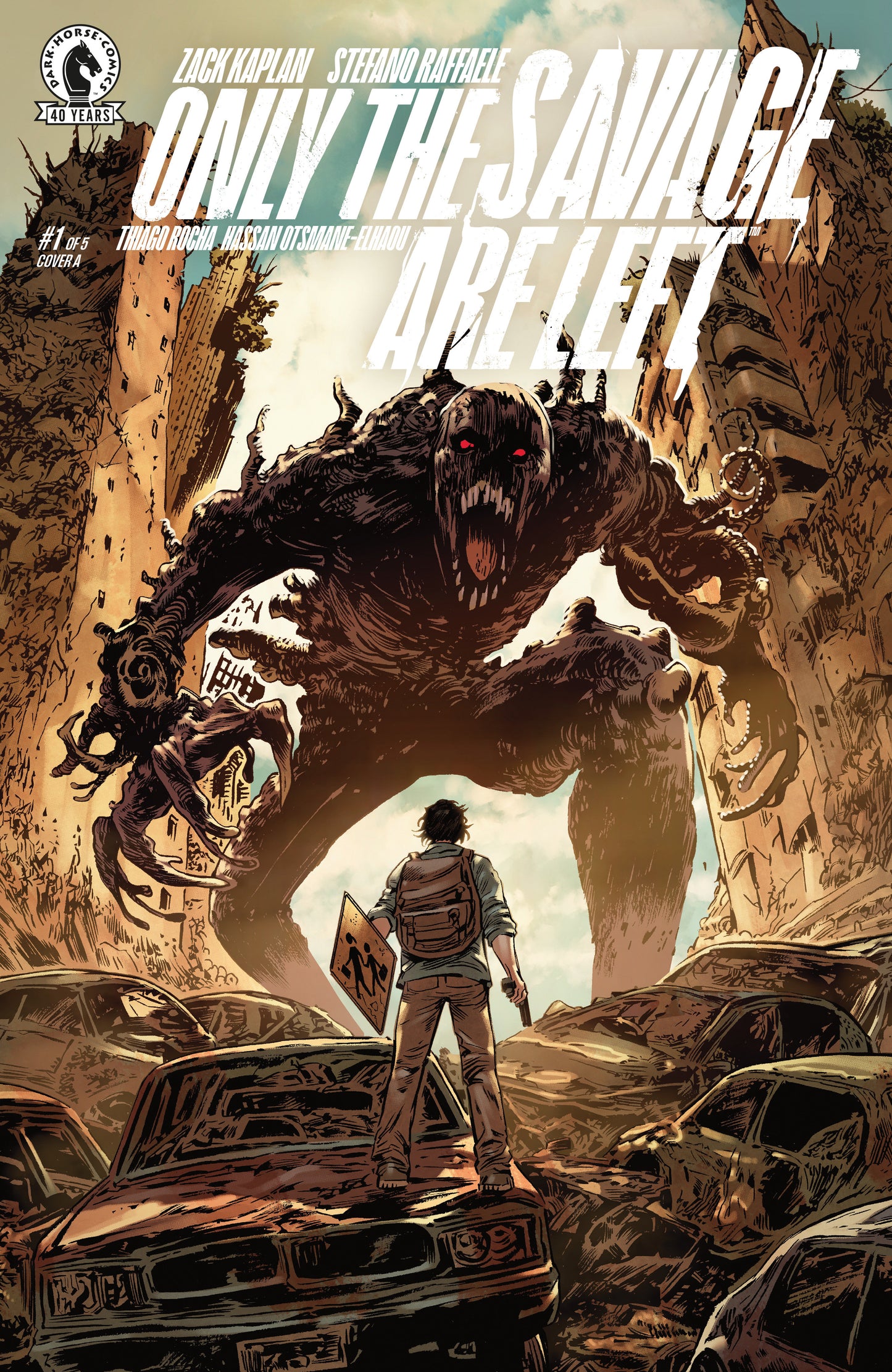 Only The Savage Are Left #1 (Cover A) (Stefano Raffaele) (VF-NM)
