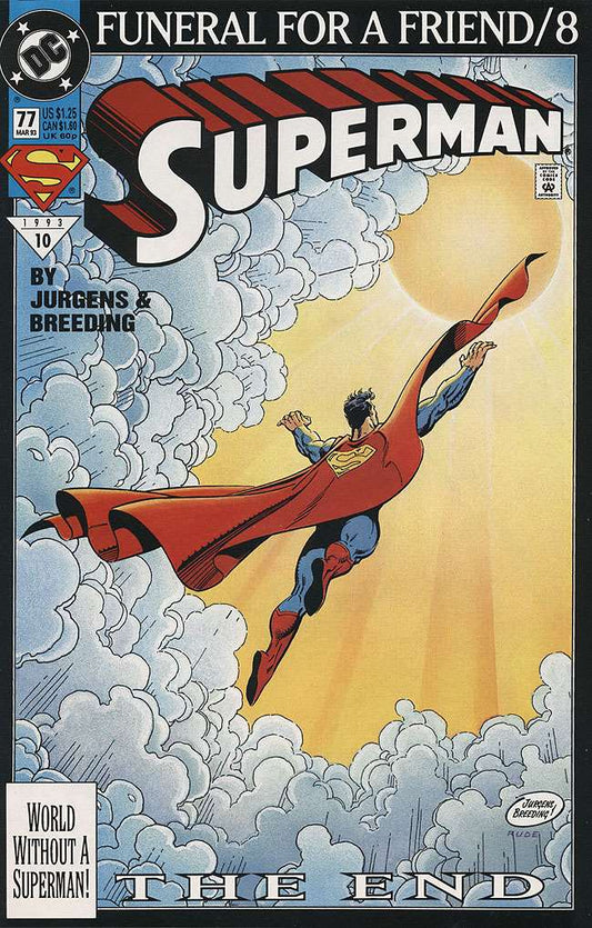 Superman (2nd Series) #77 (VF-NM), Comic Book, Back Issue, buy comic books online, online comic book store canada, sell comic books, online, comic websites, comic store,  vintige comic books, comic book store guelph, comic book store, comic book store near me, Long Box Silver's Comics