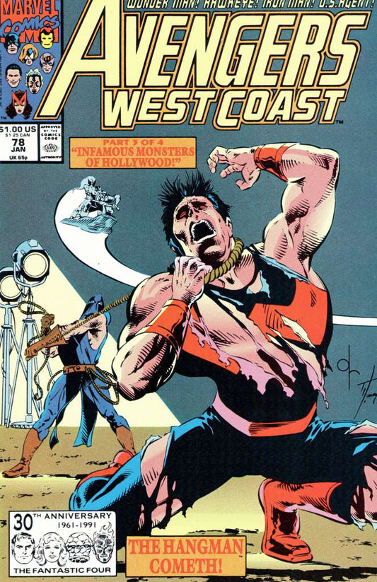 Avengers West Coast #78 (VG), Comic Book, Back Issue, buy comic books online, order comics online, marvel comics, sell comic books, online, comic websites, comic store,  vintige comic books, comic book store guelph, comic book store, comic book store near me, Long Box Silver's Comic Book Store