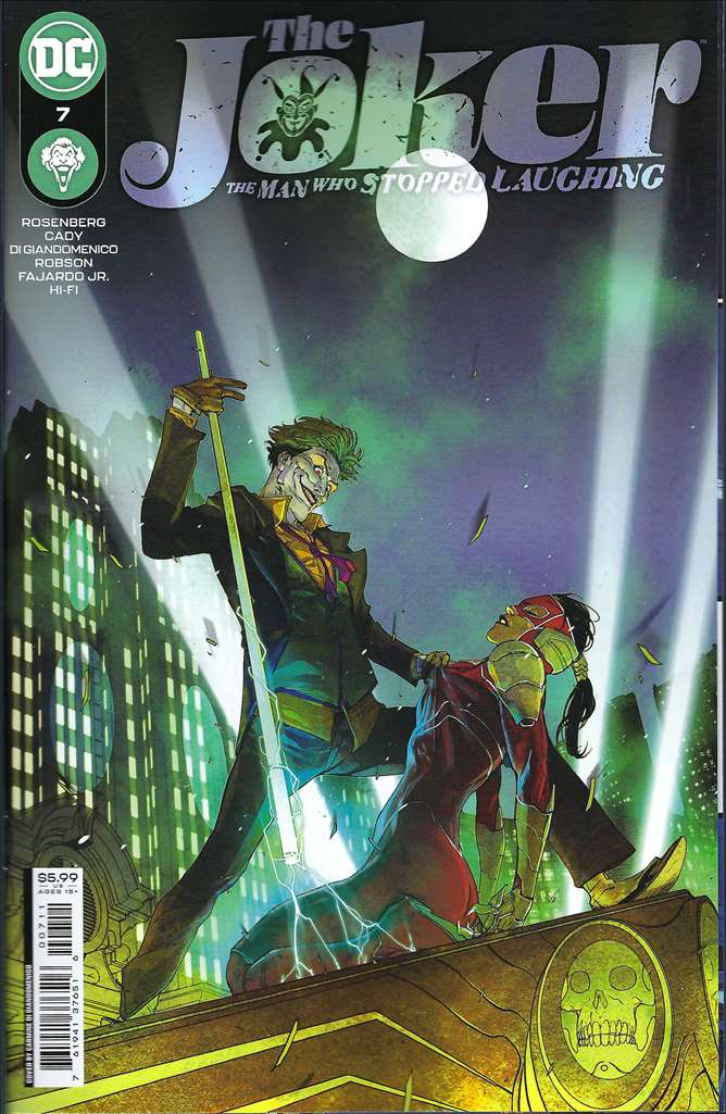 Joker, The: The Man Who Stopped Laughing #7, Comic Book, Back Issue, buy comic books online, order comics online, marvel comics, sell comic books, online, comic websites, comic store, vintige comic books, comic book store guelph, comic book store, comic book store near me, Long Box Silver's Comic Book Store