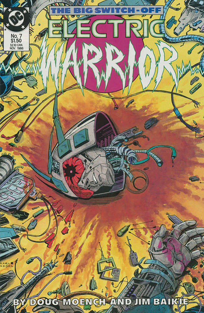 Electric Warrior #7 (VF-NM), Comic Book, Back Issue, buy comic books online, online comic book store canada, sell comic books, online, comic websites, comic store, vintige comic books, comic book store guelph, comic book store, comic book store near me, Long Box Silver's Comics