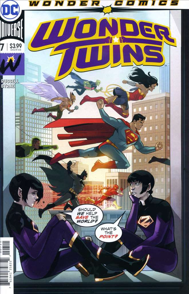 Wonder Twins #7, Comic Book, Back Issue, buy comic books online, order comics online, marvel comics, sell comic books, online, comic websites, comic store,  vintige comic books, comic book store guelph, comic book store, comic book store near me, Long Box Silver's Comic Book Store