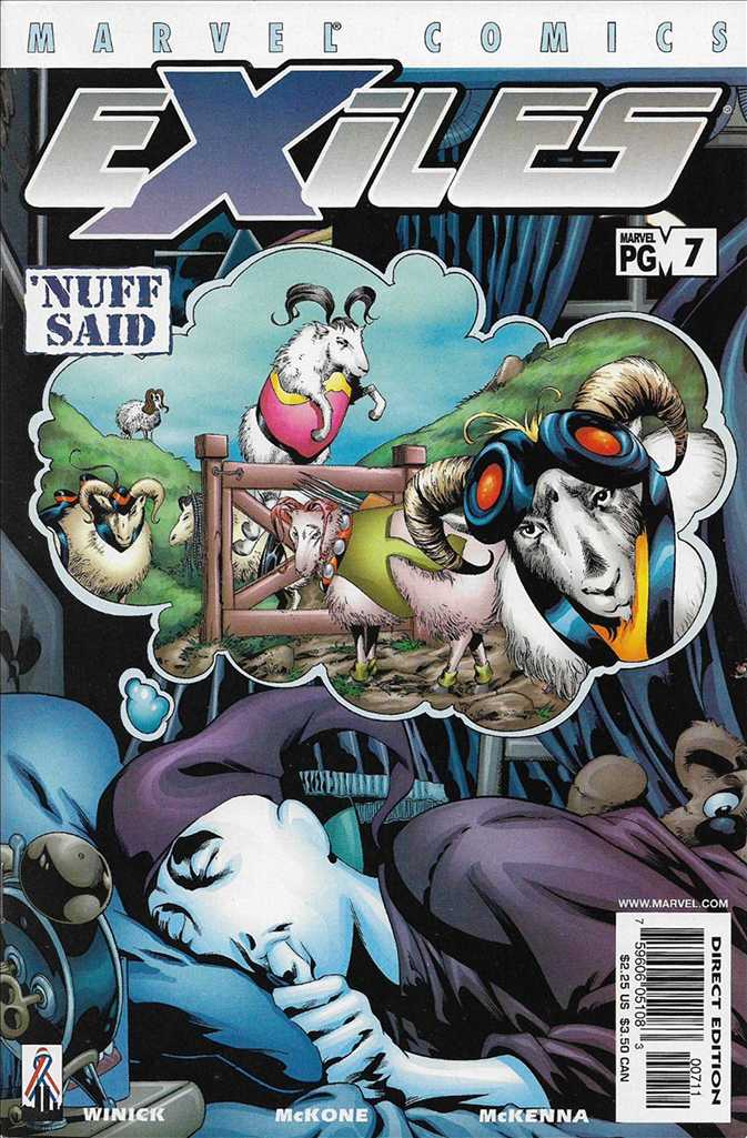Exiles (Marvel) #7 (VF-NM), Comic Book, Back Issue, buy comic books online, online comic book store canada, sell comic books, online, comic websites, comic store, vintige comic books, comic book store guelph, comic book store, comic book store near me, Long Box Silver's Comics