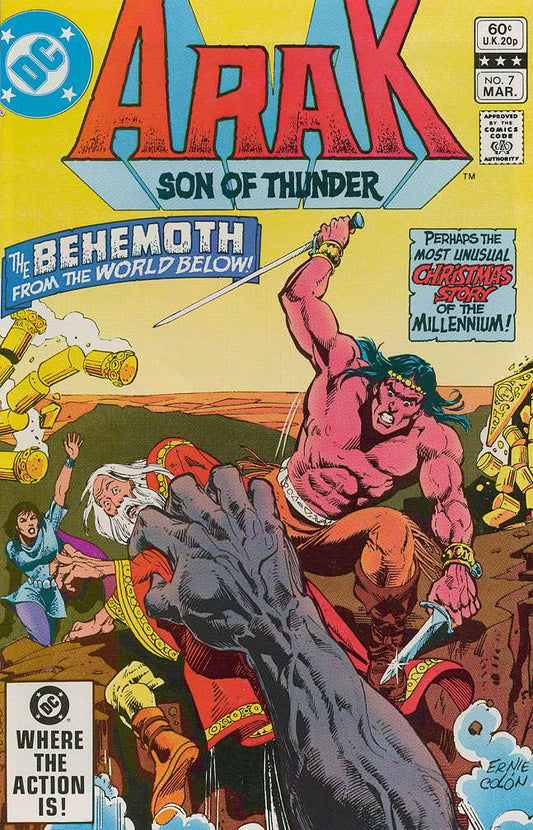 Arak Son of Thunder #7, Comic Book, Back Issue, buy comic books online, order comics online, marvel comics, sell comic books, online, comic websites, comic store,  vintige comic books, comic book store guelph, comic book store, comic book store near me, Long Box Silver's Comic Book Store