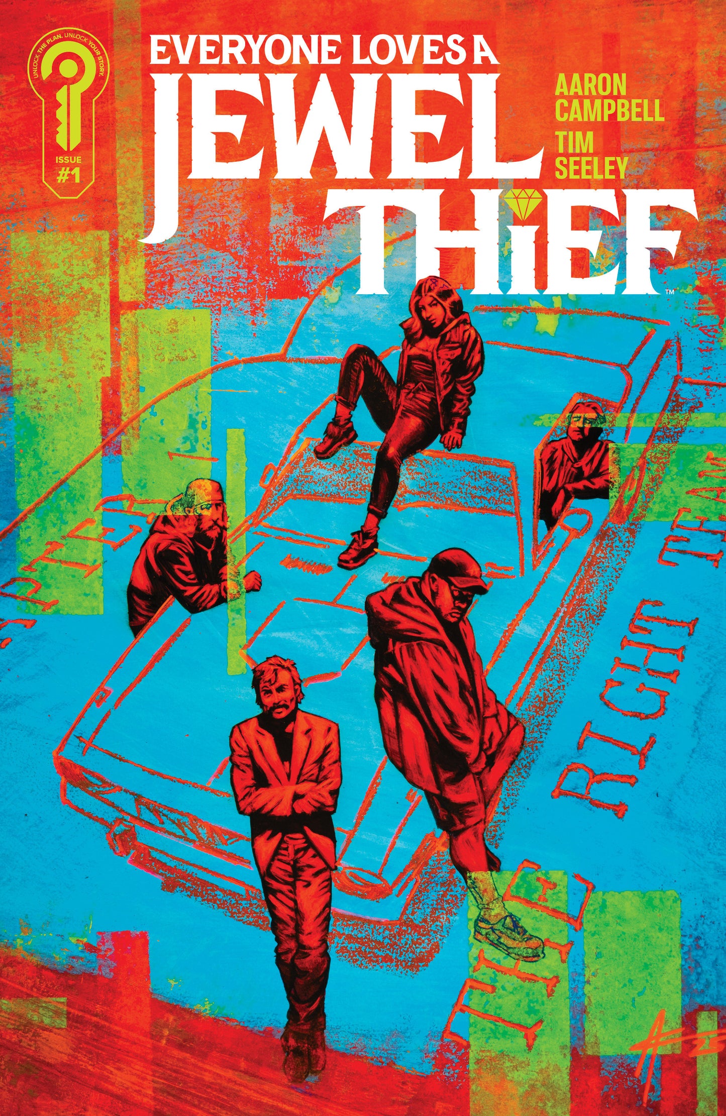 Everyone Loves A Jewel Thief #1 Cover A Aaron Campbell (VF/NM)