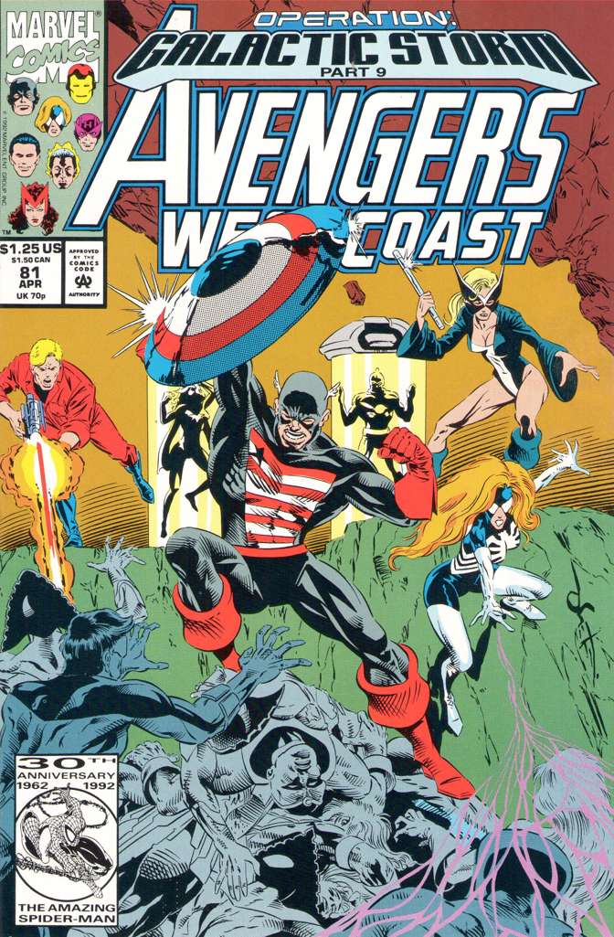Avengers West Coast #81 (VF/NM), Comic Book, Back Issue, buy comic books online, order comics online, marvel comics, sell comic books, online, comic websites, comic store,  vintige comic books, comic book store guelph, comic book store, comic book store near me, Long Box Silver's Comic Book Store