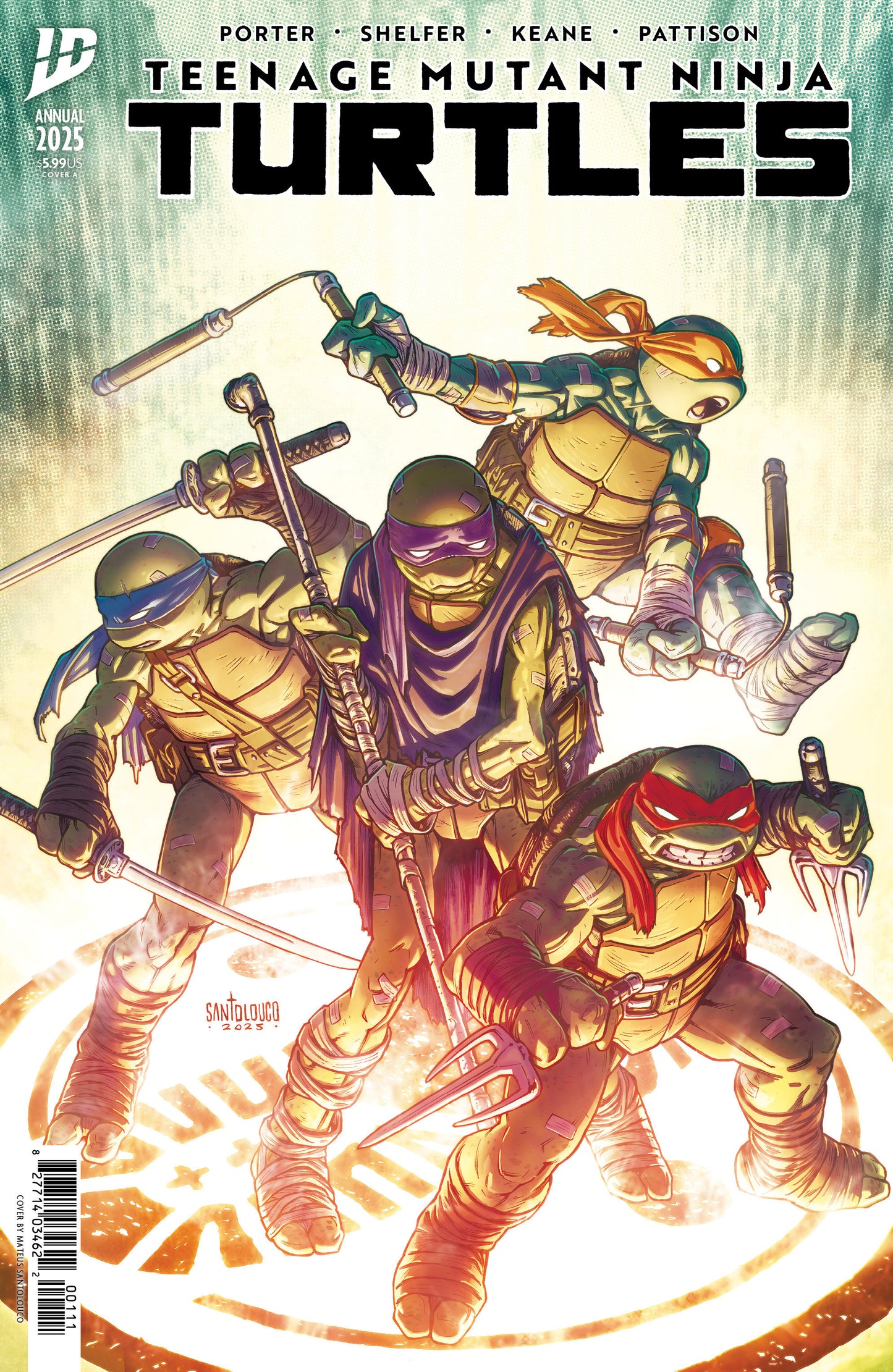Teenage Mutant Ninja Turtles: Annual 2025 Cover A (Santolouco) (VF/NM)