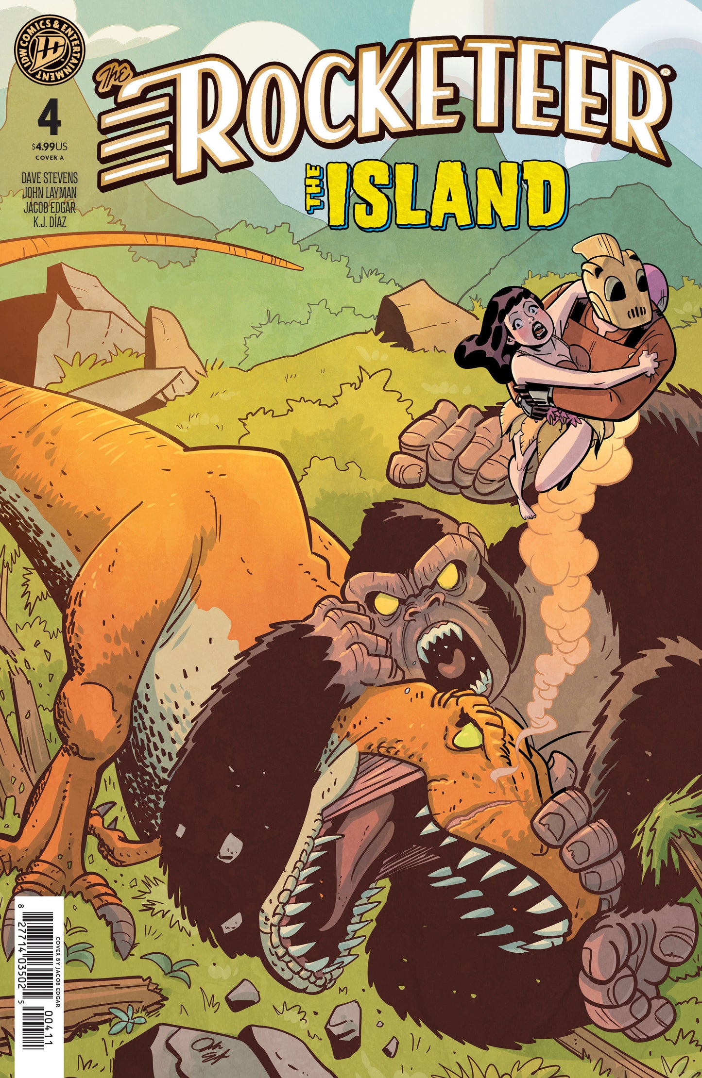 The Rocketeer: The Island #4 Cover A (Edgar) (VF/NM)