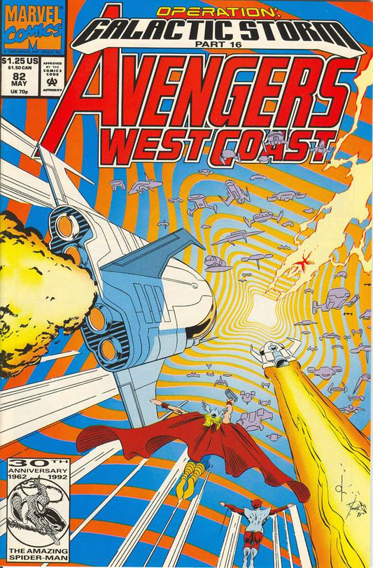 Avengers West Coast #82 (VF/NM), Comic Book, Back Issue, buy comic books online, order comics online, marvel comics, sell comic books, online, comic websites, comic store,  vintige comic books, comic book store guelph, comic book store, comic book store near me, Long Box Silver's Comic Book Store