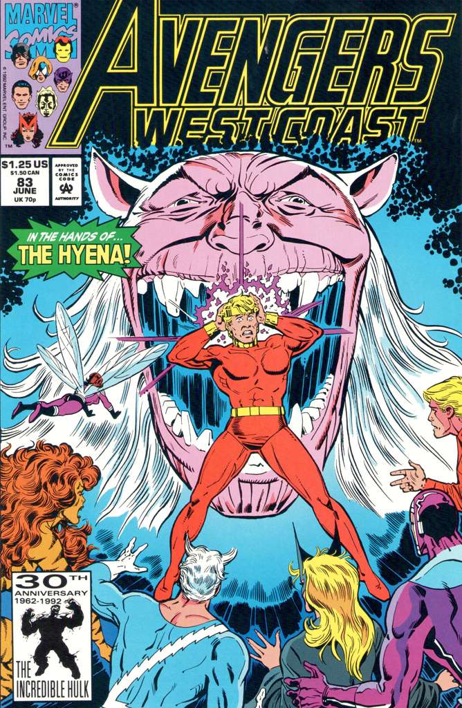 Avengers West Coast #83 (VF/NM), Comic Book, Back Issue, buy comic books online, order comics online, marvel comics, sell comic books, online, comic websites, comic store,  vintige comic books, comic book store guelph, comic book store, comic book store near me, Long Box Silver's Comic Book Store