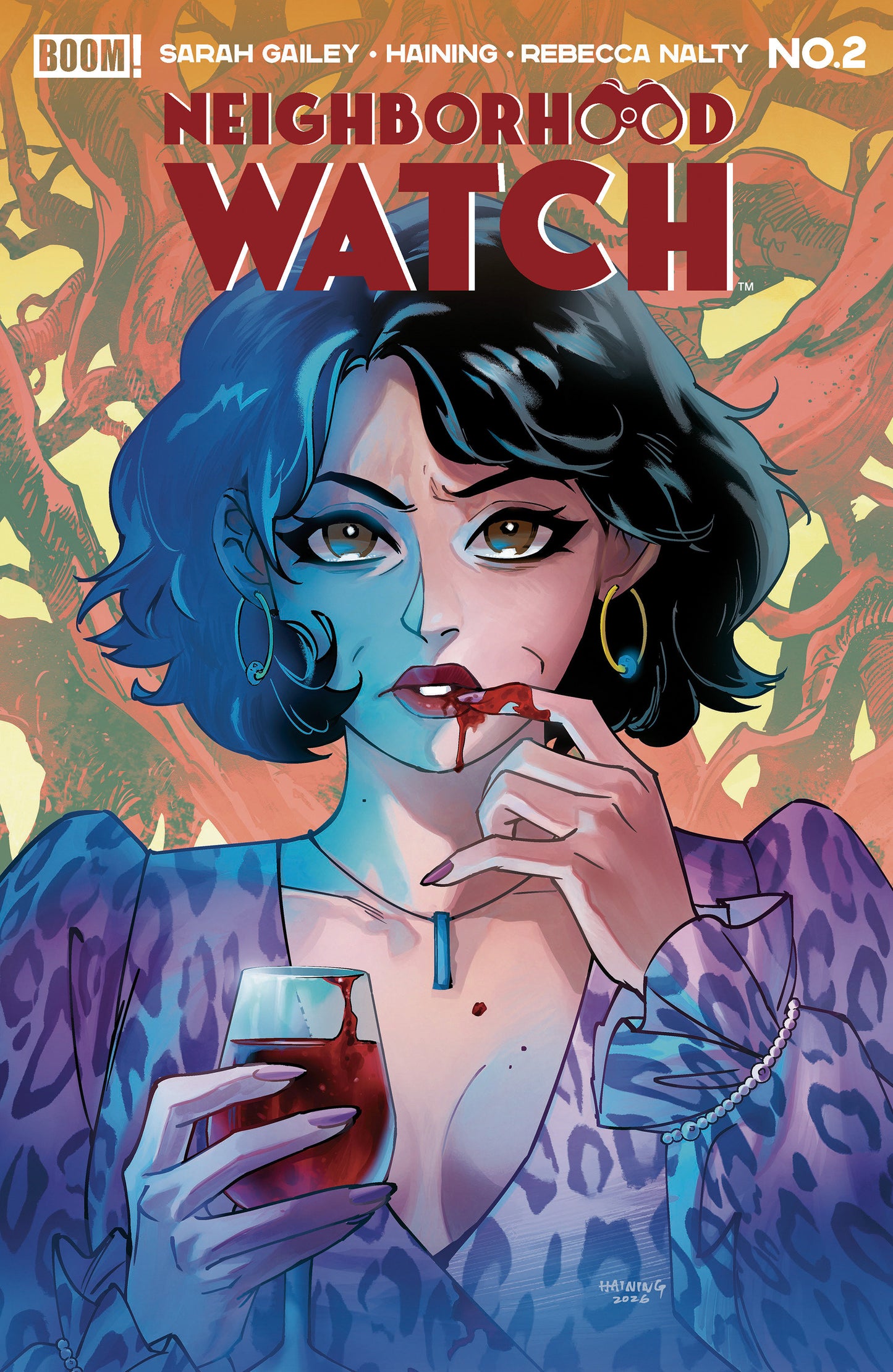 Neighborhood Watch #2 A Main (Dressed, Haining) (VF/NM)