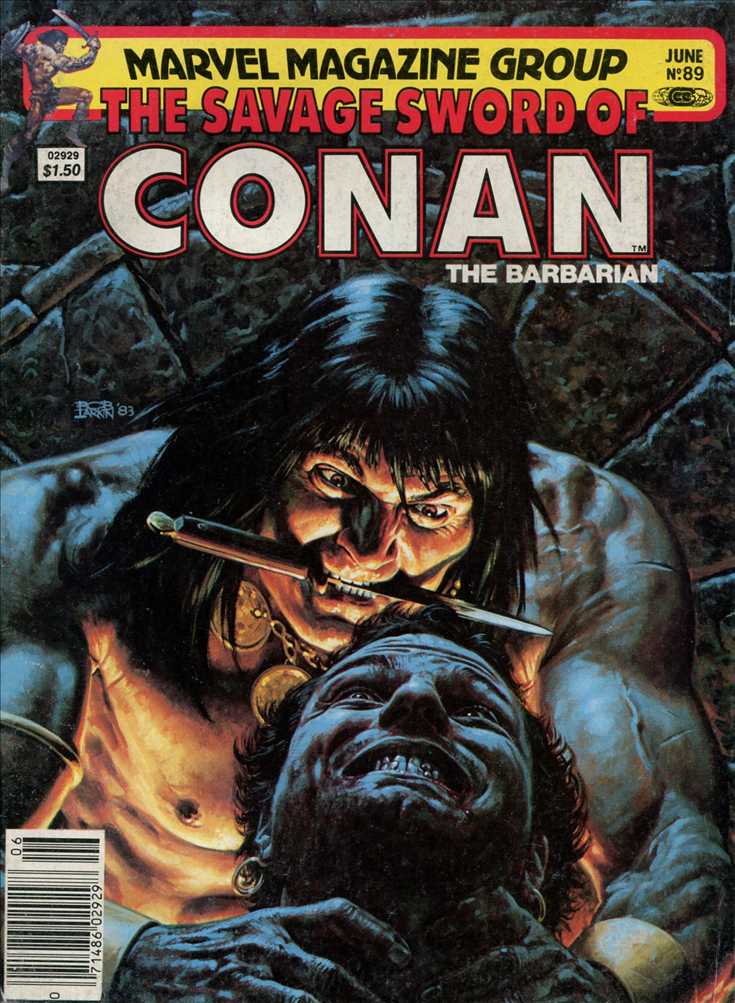 Savage Sword of Conan #89/NS (VF), Comic Book, buy comic books online, online comic book store canada, sell comic books, online, comic websites, comic store, vintige comic books, comic book store guelph, comic book store, Long Box Silver's Comics
