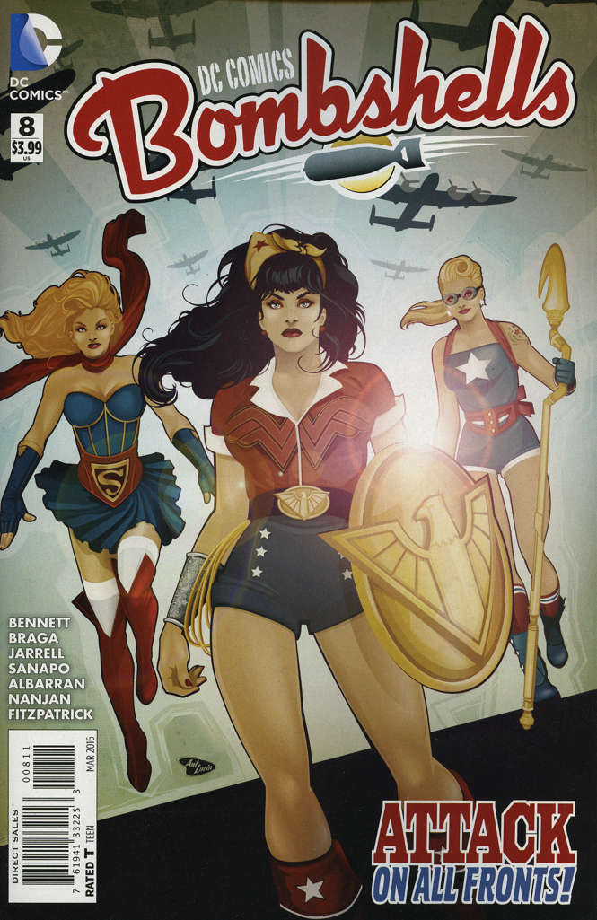 DC Comics: Bombshells #8 (VF-NM), Comic Book, buy comic books online, online comic book store canada, sell comic books, online, comic websites, comic store, vintige comic books, comic book store guelph, comic book store, Long Box Silver's Comics