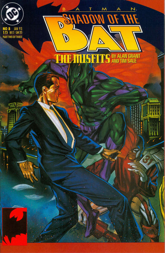 Batman: Shadow of the Bat #8 (VF-NM), Comic Book, Back Issue, buy comic books online, online comic book store canada, sell comic books, online, comic websites, comic store,  vintige comic books, comic book store guelph, comic book store, comic book store near me, Long Box Silver's Comics