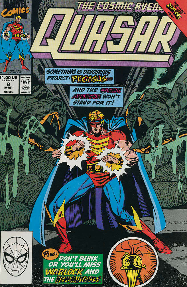 Quasar #8 (VF-NM), Comic Book, Back Issue, buy comic books online, online comic book store canada, sell comic books, online, comic websites, comic store, vintige comic books, comic book store guelph, comic book store, comic book store near me, Long Box Silver's Comics