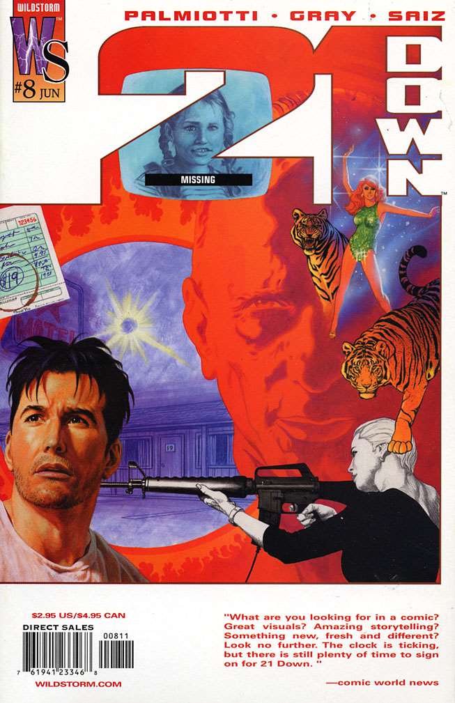 21 Down #8, Comic Book, Back Issue, buy comic books online, order comics online, marvel comics, sell comic books, online, comic websites, comic store, vintige comic books, comic book store guelph, comic book store, comic book store near me, Long Box Silver's Comic Book Store
