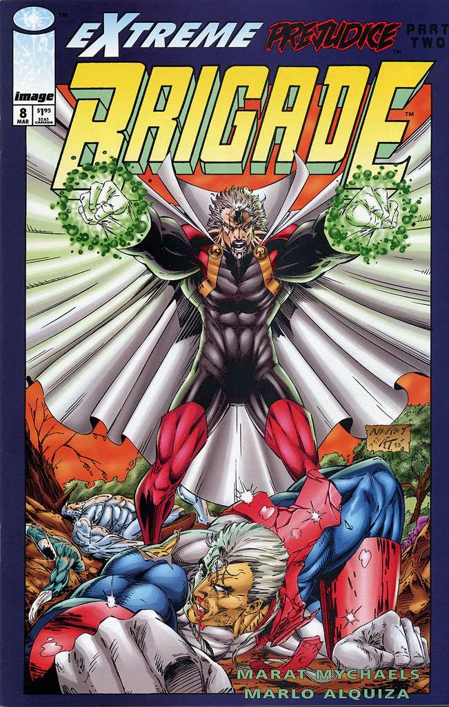 Brigade #8, Comic Book, Back Issue, buy comic books online, order comics online, marvel comics, sell comic books, online, comic websites, comic store, vintige comic books, comic book store guelph, comic book store, comic book store near me, Long Box Silver's Comic Book Store