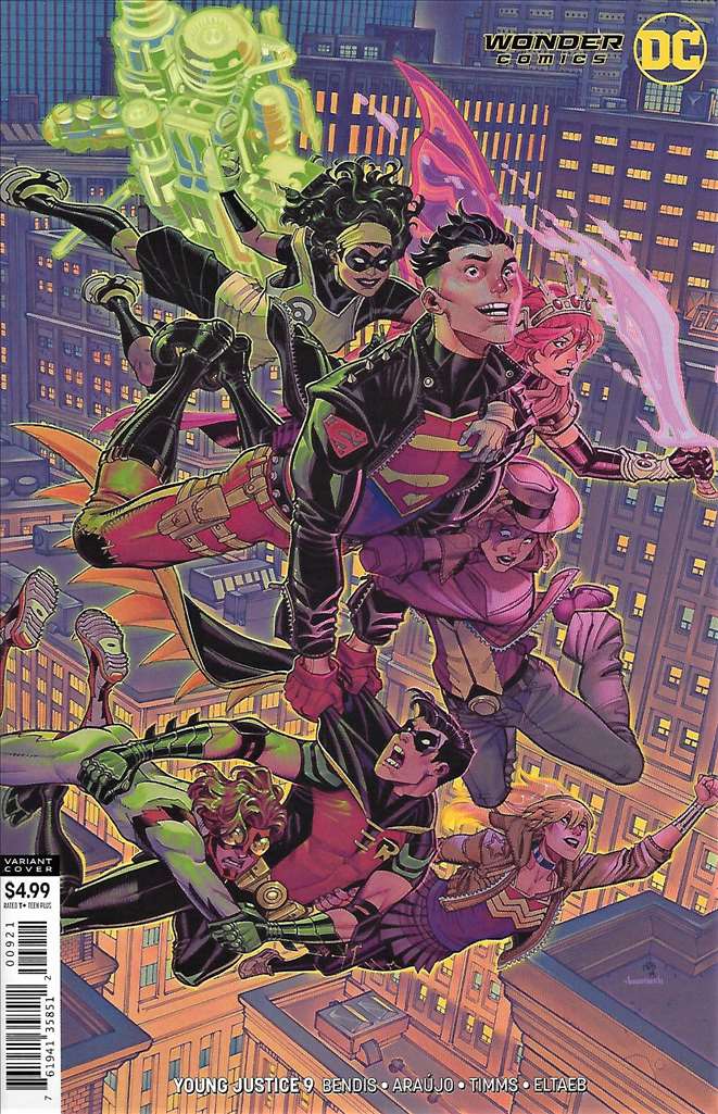 Young Justice (3rd Series) #9/A, Comic Book, Back Issue, buy comic books online, order comics online, marvel comics, sell comic books, online, comic websites, comic store, vintige comic books, comic book store guelph, comic book store, comic book store near me, Long Box Silver's Comic Book Store