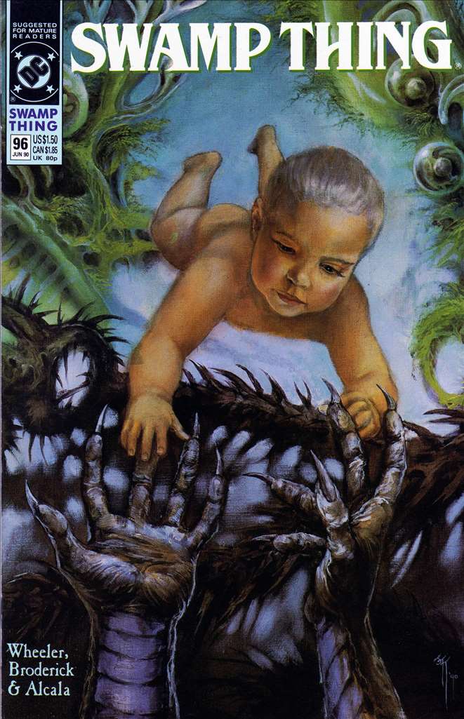 Swamp Thing (2nd Series) #96, Comic Book, Back Issue, buy comic books online, order comics online, marvel comics, sell comic books, online, comic websites, comic store,  vintige comic books, comic book store guelph, comic book store, comic book store near me, Long Box Silver's Comic Book Store